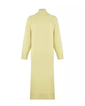 Желтое кашемировое платье FTC Cashmere