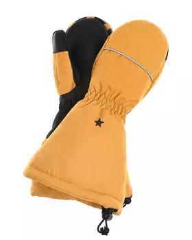 Желтые мембранные варежки WeeDo детские