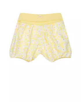 Желтые шорты с цветочным принтом Sanetta fiftyseven