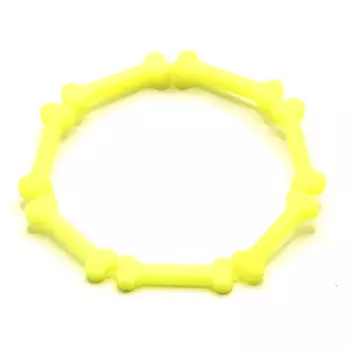 Желтый браслет из костей Gera детский