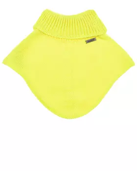 Желтый шарф-горло из шерсти Il Trenino детский