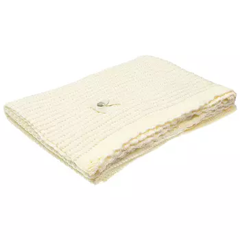 Желтый вязаный плед, 96x108 см Paz Rodriguez