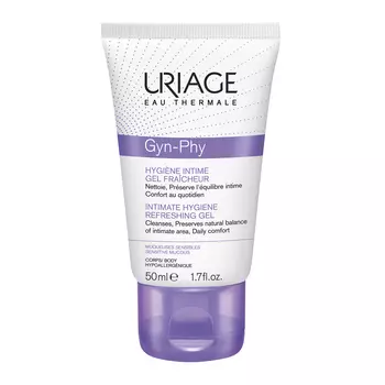 Жин-Фи Освежающий гель для интимной гигиены, тюбик 50 мл URIAGE