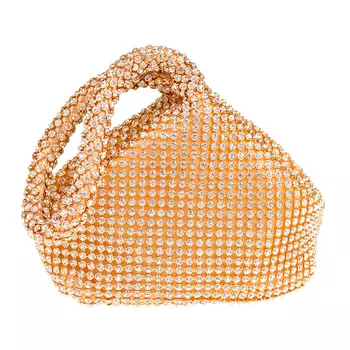 Золотистая сумка со стразами David Charles детская