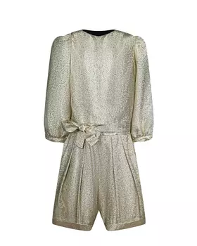 Золотистый комбинезон Stella McCartney детский