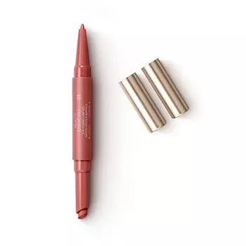 BEAUTY ESSENTIALS 2-IN-1 LONG LASTING MATTE LIPSTICK AND PENCIL