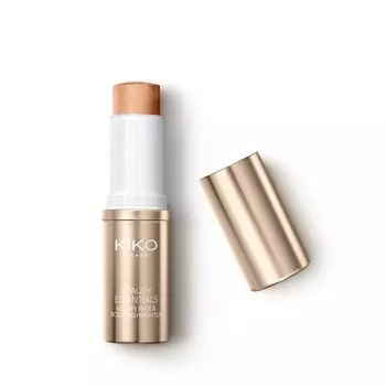 BEAUTY ESSENTIALS GLOWY FACE AND BODY HIGHLIGHTER/ОСНОВЫ КРАСОТЫ - СИЯЮЩИЙ ХАЙЛАЙТЕР ДЛЯ ЛИЦА И ТЕЛА