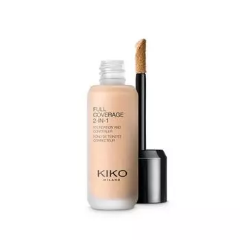 FULL COVERAGE 2-IN-1 FOUNDATION & CONCEALER/2-В-1 ТОНАЛЬНОЕ СРЕДСТВО И КОНСИЛЕР С ВЫСОКОЙ СТЕПЕНЬЮ ПОКРЫТИЯ