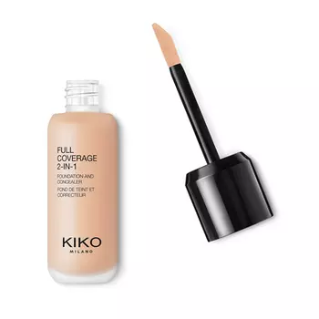 FULL COVERAGE 2-IN-1 FOUNDATION & CONCEALER/2-В-1 ТОНАЛЬНОЕ СРЕДСТВО И КОНСИЛЕР С ВЫСОКОЙ СТЕПЕНЬЮ ПОКРЫТИЯ