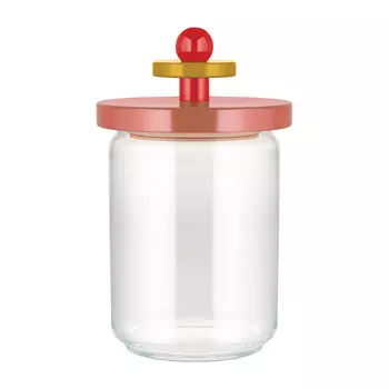 Alessi Банка для хранения 1 л, розовая Alessi