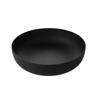 Alessi Чаша для фруктов 29 см черная Round basket Alessi