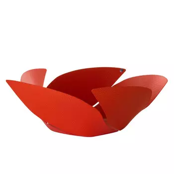 Alessi Чаша для фруктов 29х11,6 см красная Twist again Alessi