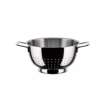 Alessi Дуршлаг с подставкой 22 см металлик Pots & Pans Alessi