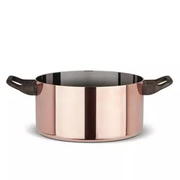 Alessi Кастрюля 24 см 5,4 л медь Cintura Orione Alessi