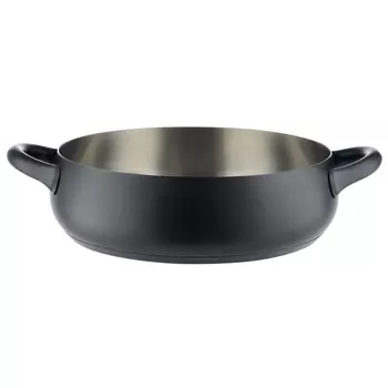Alessi Кастрюля 28 см 4,6 л черная Mami Alessi