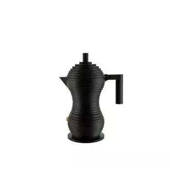 Alessi Кофеварка 70 мл черная Pulcina Alessi