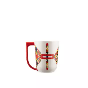 Alessi Кружка 0,4 л Red Holyhedrics Alessi