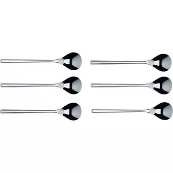 Alessi Набор серебрянных кофейных ложек Alessi, 6 предметов