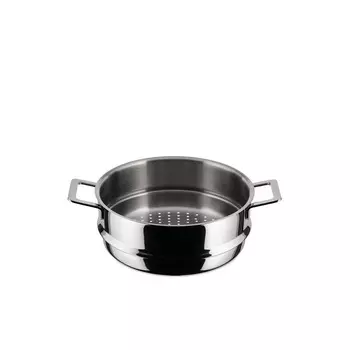 Alessi Паровая вставка 24 см металлик Pots & Pans Alessi