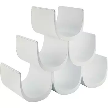 Alessi Подставка модульная для винных бутылок 34,5х30х15,5 см белая Noe Alessi