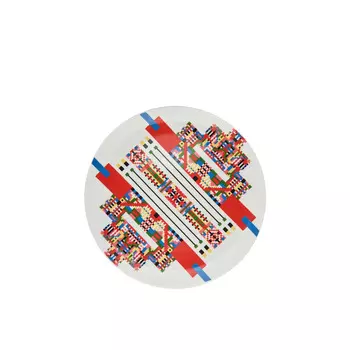 Alessi Тарелка для десерта 30 см Holyhedrics Alessi