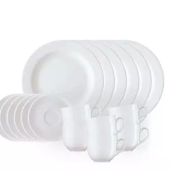 Arzberg Кофейный сервиз в подарочной упаковке 18 предметов, белый Form 1382 Arzberg