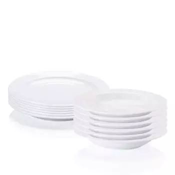 Arzberg Набор тарелок для обеда в подарочной упаковке 12 предметов, белый Form 1382 Arzberg