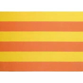ASA-Selection Подставка для тарелок желто-оранжевая полосатая 33 х 46 см Placemats ASA-Selection