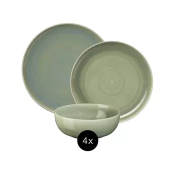 ASA-Selection Столовый сервиз из 12 тарелок Agave Saisons ASA-Selection