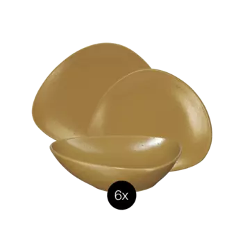 ASA-Selection Столовый сервиз из 18 тарелок Ocra Cuba ASA-Selection