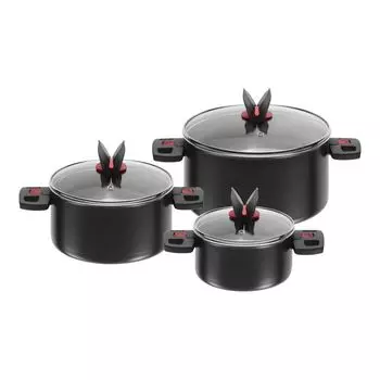 Ballarini Набор из 3 кастрюль Click & Cook Ballarini