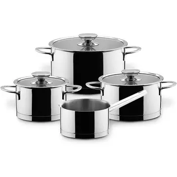 Berndes Набор из 4 кастрюль с крышками Milessima Berndes