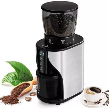 Biolomix Кофемолка Biolomix / 300 Вт / 32 настройки помола / 270 г / нержавеющая сталь