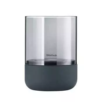 Blomus Фонарь под свечу 10 х 14 см графит Calma Blomus