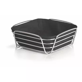 Blomus Корзинка для хлеба 25 x 25 см черная Delara Blomus