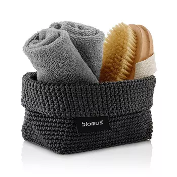 Blomus Корзинка для полотенец маленькая антрацит Tela Blomus