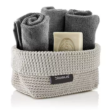 Blomus Корзинка для полотенец маленькая, песочная Tela Blomus