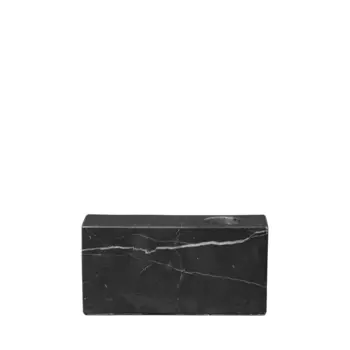 Blomus Мраморный подсвечник 5,5 х 11 х 3,5 см, черный Bloc Blomus