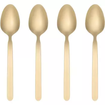 Blomus Набор из 4 ложек для эспрессо 11 см Champagne Stella Blomus