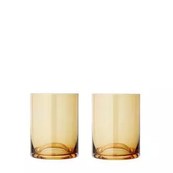 Blomus Набор стаканов 0.3 л 2 предмета тусклое золото Wave Blomus