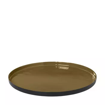 Blomus Поднос круглый 30 см Dull Gold Viso Blomus