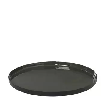 Blomus Поднос круглый 30 см Gunmetal Viso Blomus