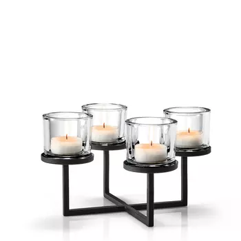 Blomus Подсвечник на 4 свечи 18х33 см Nero Blomus