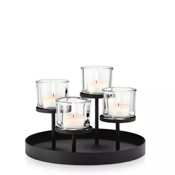 Blomus Подсвечник на 4 свечи 31,5 х 21,5 см Nero Blomus