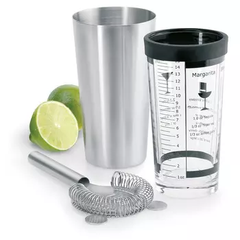 Blomus Шейкер Бостон, набор для коктейлей 3 предмета Lounge Blomus