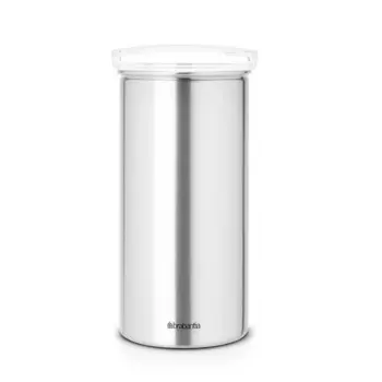 Brabantia Емкость для хранения чая/кофе в чалдах матовая сталь, прозрачная крышка Brabantia