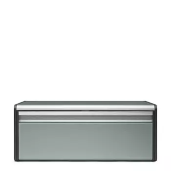 Brabantia Хлебница с поднимающейся крышкой 18,7х46,5х25 см мятный металлик Brabantia