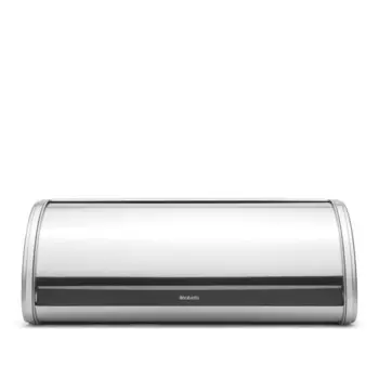 Brabantia Хлебница со сдвигающейся крышкой 17,5х44,8х27 см матовая стальная Brabantia