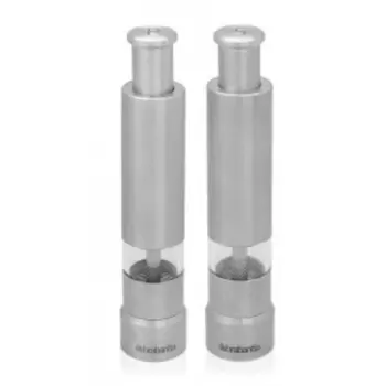 Brabantia Набор солонка + перечница матовая сталь Brabantia