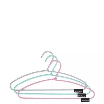 Brabantia Плечики для одежды Soft Touch, 3 предмета Tasty Colours Brabantia